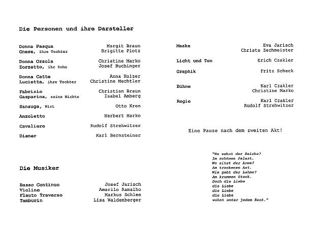 1 1994 Programm Campiello