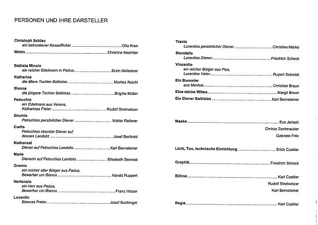 1 1998 Programm Widerspenstigen Zaehmung